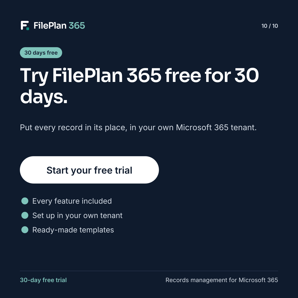 How to get the most from your 30-day trial